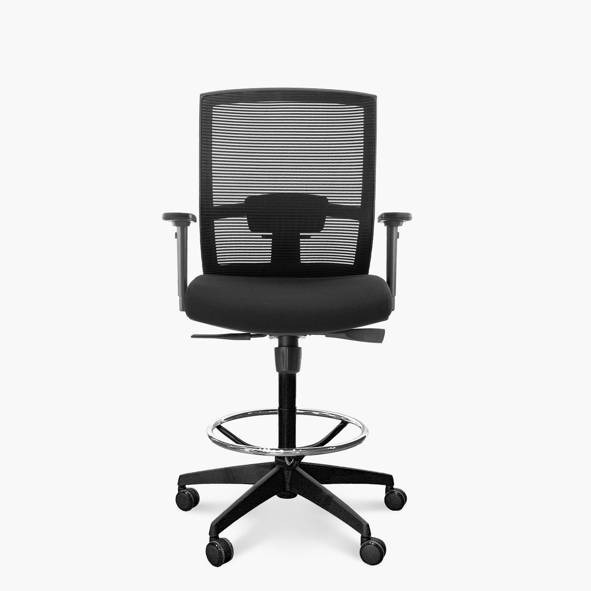 FORM OFFICE - Silla Oficina Taylor con Aro Cajero Negro Form
