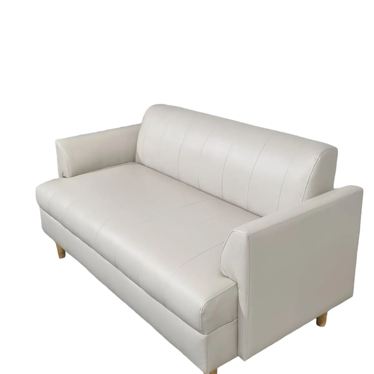 DISEÑOS VALESTRINI - SOFA IRLANDA ECOCUERO BEIGE