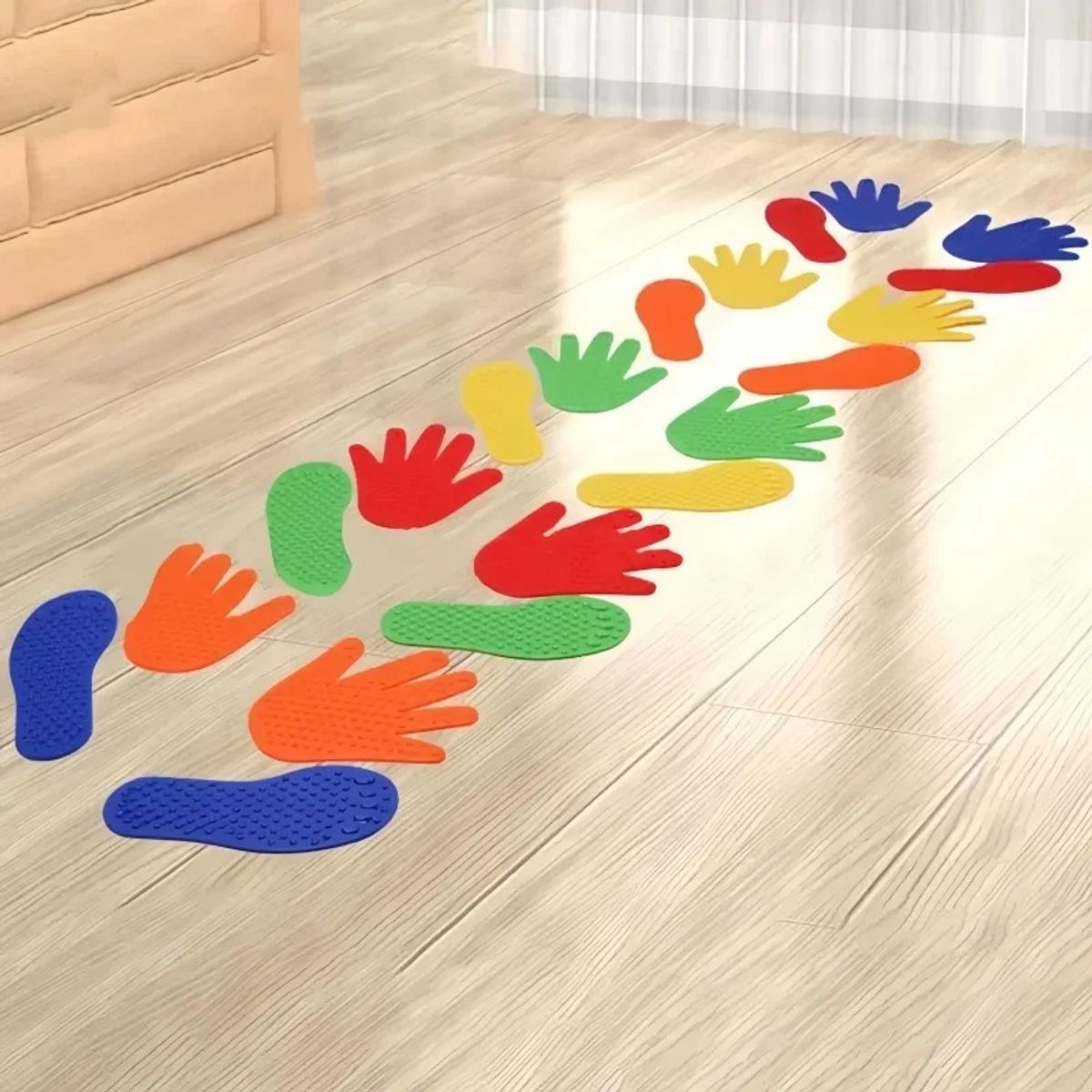OEM - Set De Huellas Sensoriales Manos Y Pies Actividad Fisica