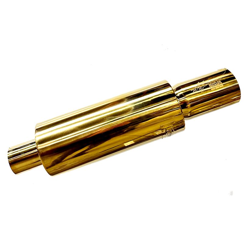 GENERICO - Escape De Alto Flujo Hks Jasma CHROME GOLD 2.5 - 3.5 Karvas