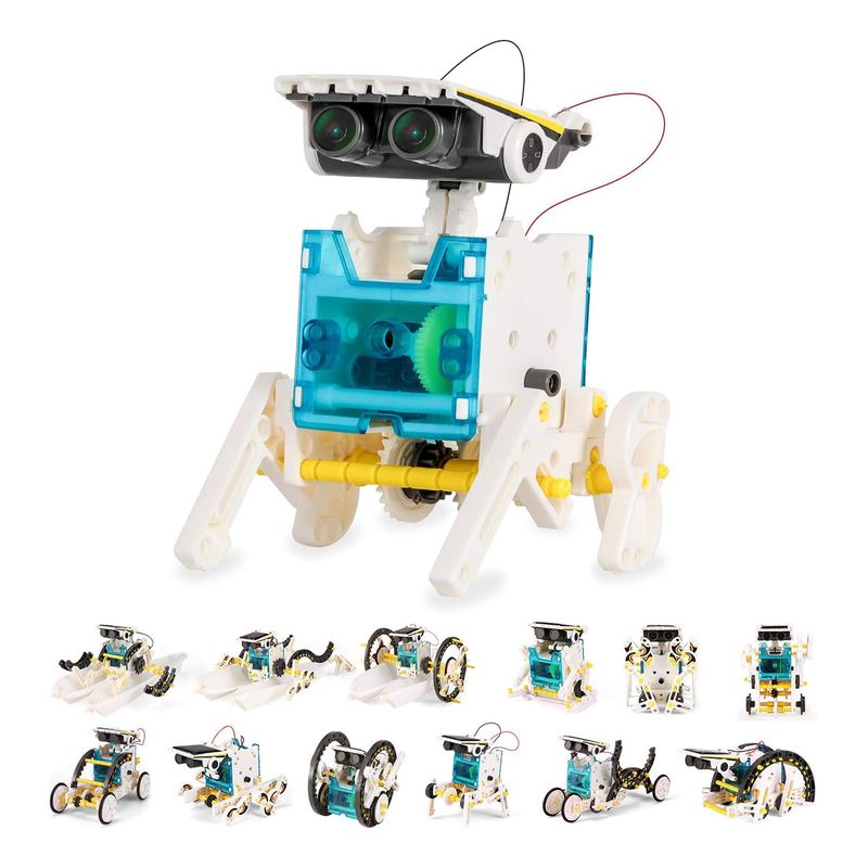 OEM - Kit De Robot Solar Didactico 13 En 1 Juego Educativo Ciencia