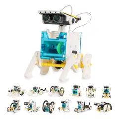 OEM - Kit De Robot Solar Didactico 13 En 1 Juego Educativo Ciencia
