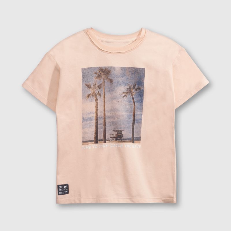 COLLOKY - Polera Niño Naranja 54318 Colloky_.