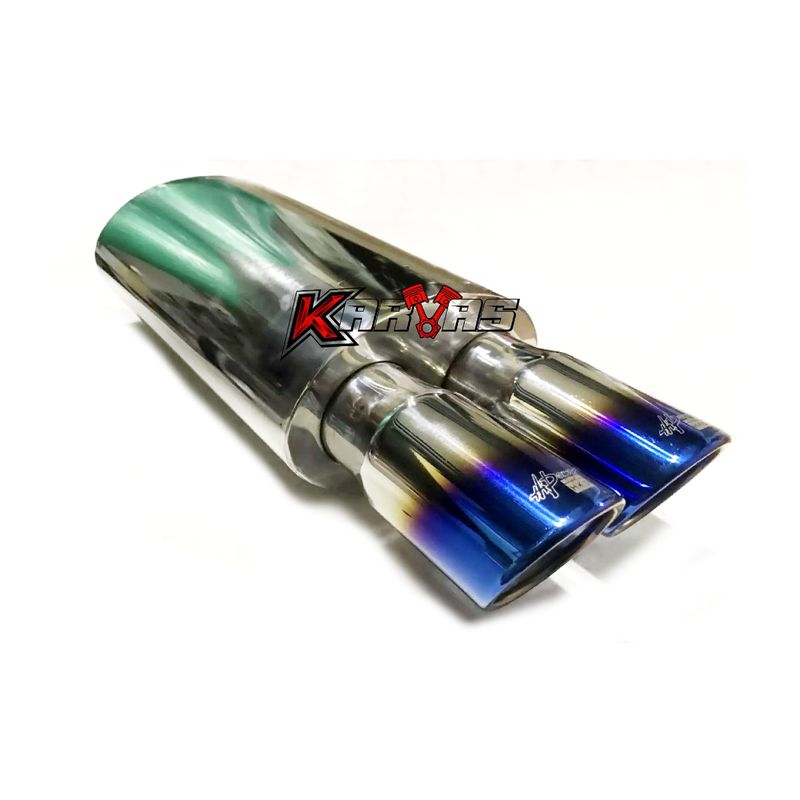 GENERICO - Escape Alto Flujo Hks Hi Power Jasma 2.5 DOBLE SALIDA Karvas