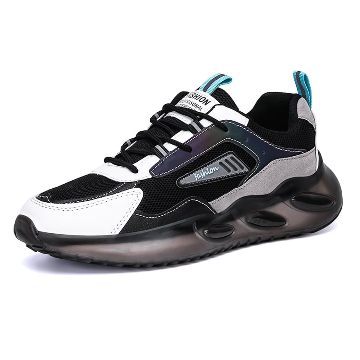 SHANDIAN - Zapatillas Running Hombre Negro