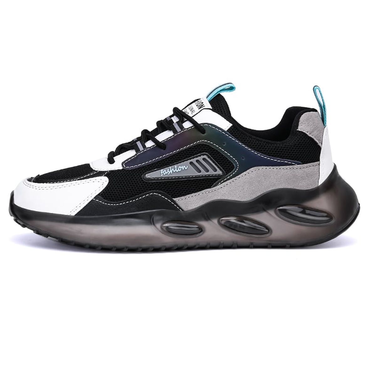 SHANDIAN - Zapatillas Running Hombre Negro