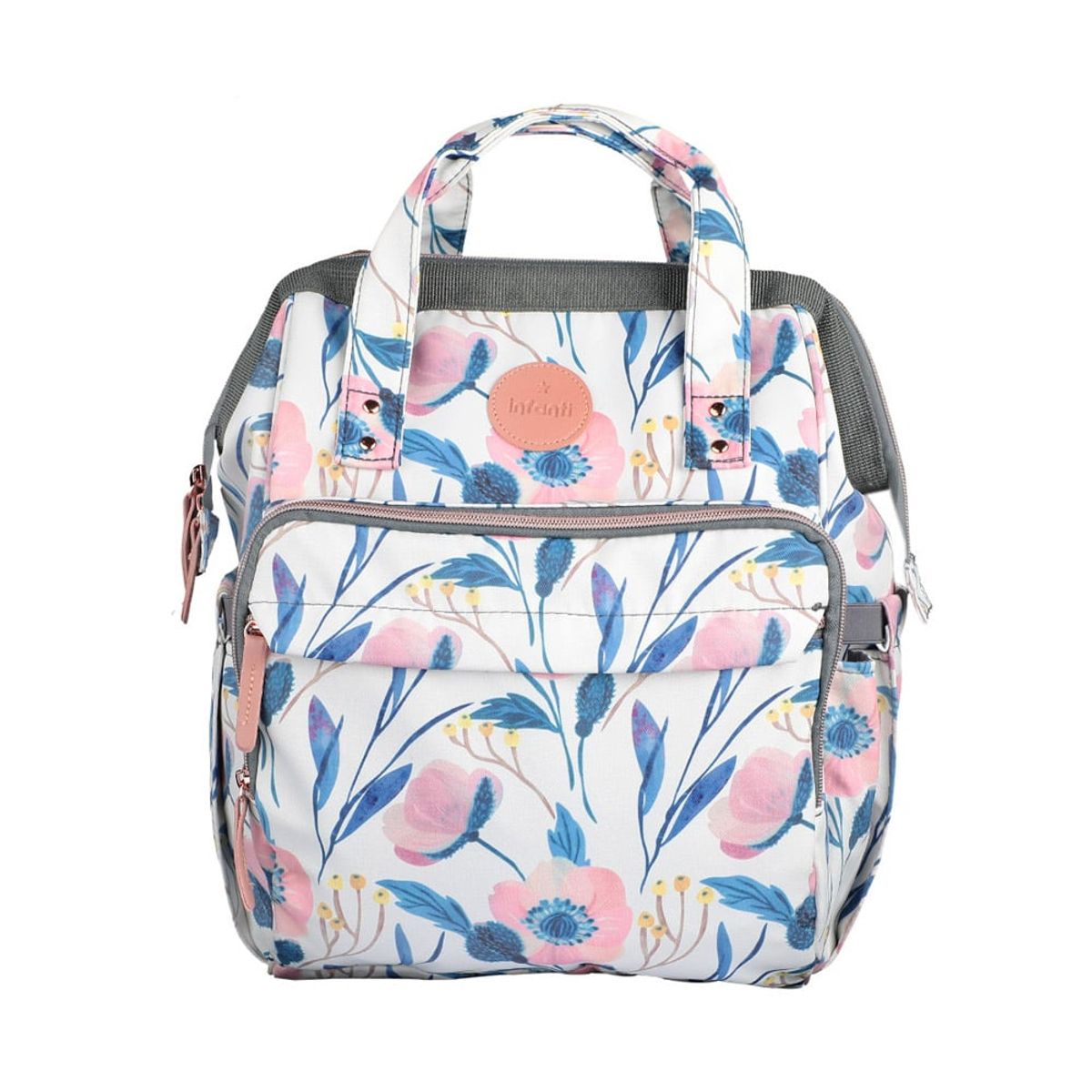 INFANTI - Mochila Pañalera Open Floral Infanti