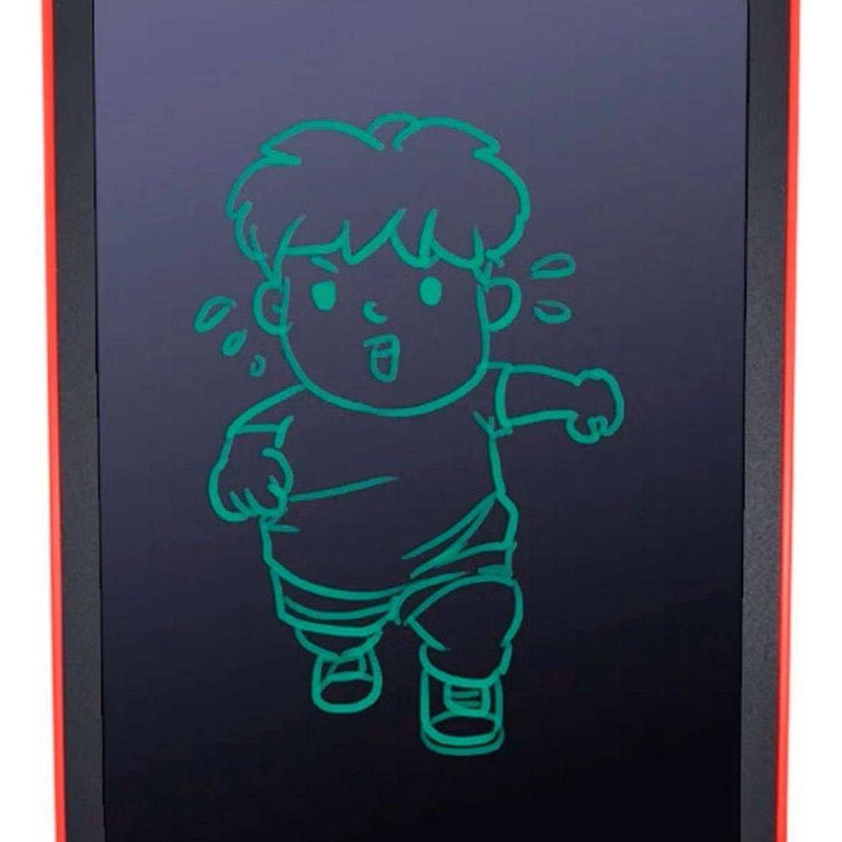 GENERICO - Pizarra Mágica Anotador Dibujo Con Lapiz 8.5pulgada - Rojo