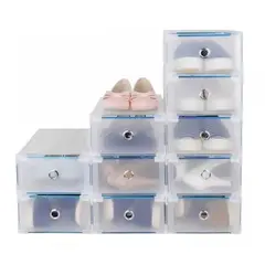 MUNDO MAGIA - Organizadores De Zapatos Cajas Apilables Zapateras Colorx10