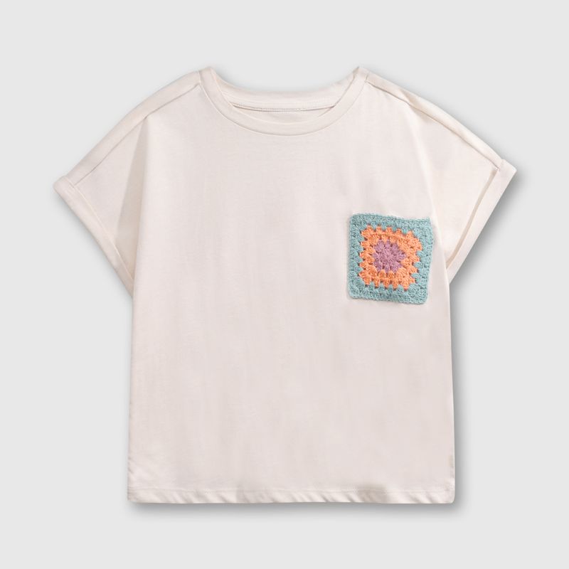 COLLOKY - Polera Niña Beige 54313 Colloky
