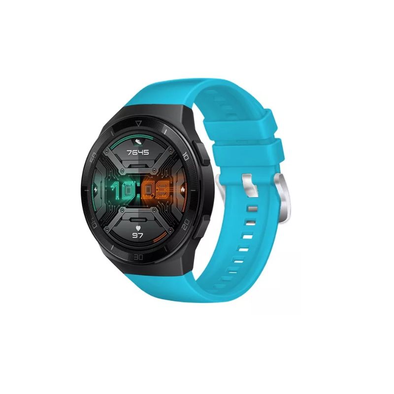 GENERICO - Correa De Silicona Para smarwatch Huawei Gt2e-AZUL