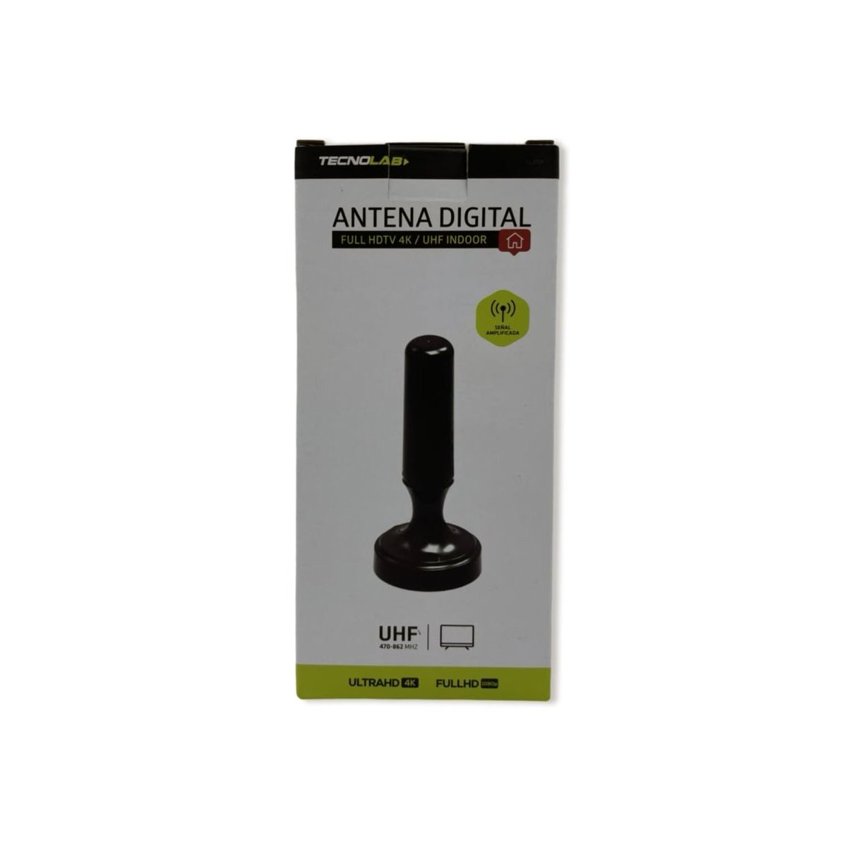 TECNOLAB - Antena Para Tv Digital Hdtv Full Hd y 4K - SC