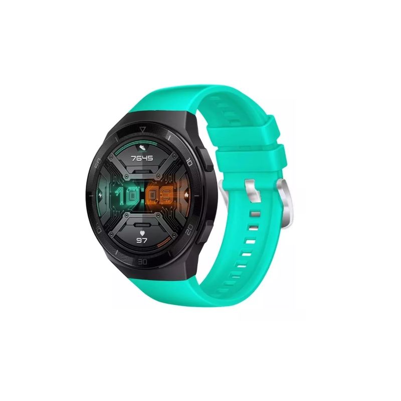 GENERICO - Correa De Silicona Para smarwatch Huawei Gt2e-BLANCO