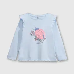 COLLOKY - Polera Niña Celeste 54315