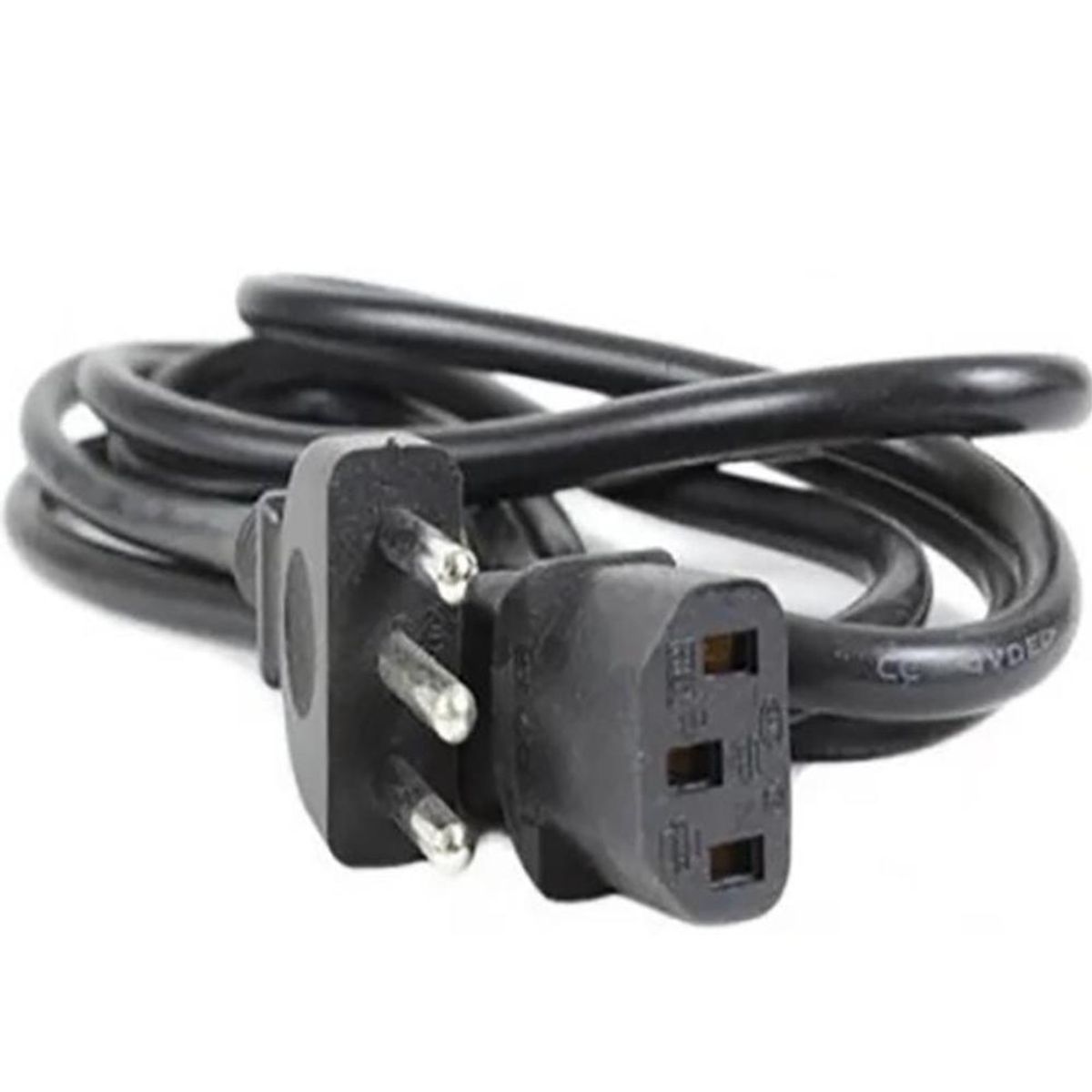 Cable De Poder 220v Con Conector Power 1.8MT, marca NAGASHI - Foto Principal