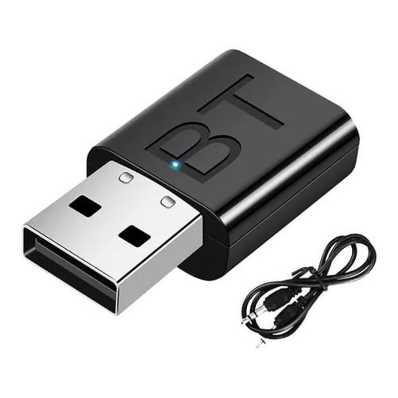 GENERICO - Transmisor Receptor Usb Bluetooth 5.0 Adaptador Usb Wireless
