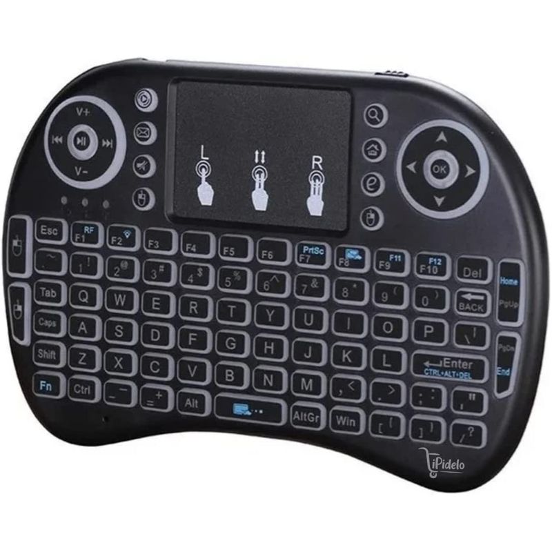 GENERICO - Mini Teclado Inalambrico Teclado Touchpad Smart Tv Pc