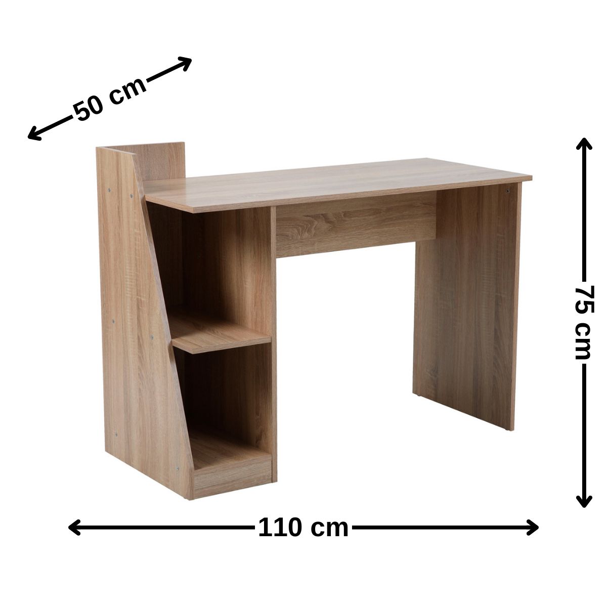 GENERICO - Escritorio Bristol 110x50x85x75cm.