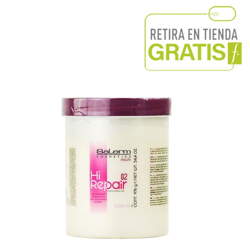 SALERM - SALERM Mascarilla Tratamiento Hi Repair 1000 ml.-