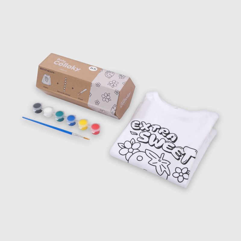 COLLOKY - Polera Niña Blanco 54320 Colloky