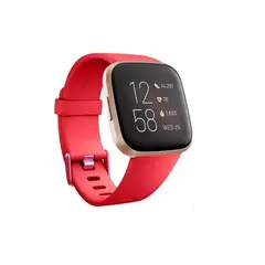 GENERICO - Correa De Silicona Para smarwatch Fitbit Versa 1 / 2-ROJO