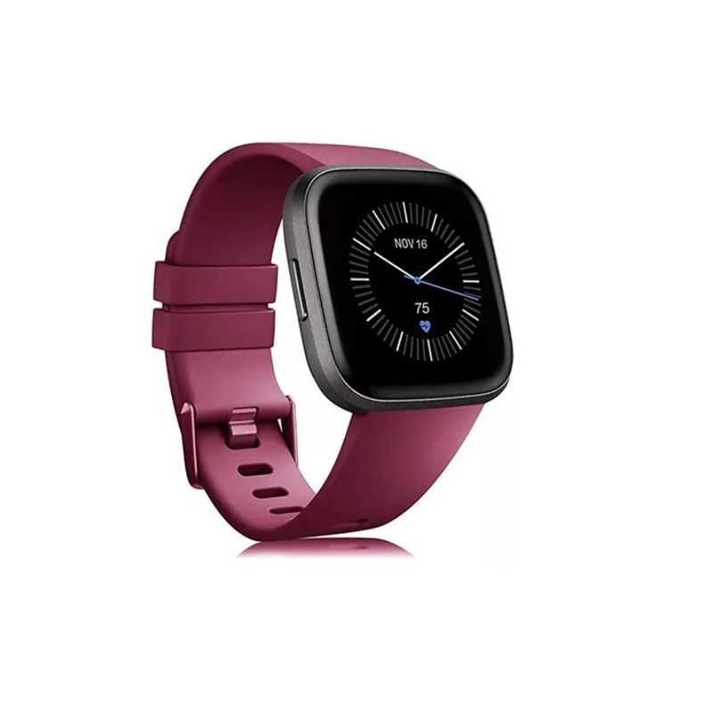 GENERICO - Correa De Silicona Para smarwatch Fitbit Versa 1 / 2-BORDO