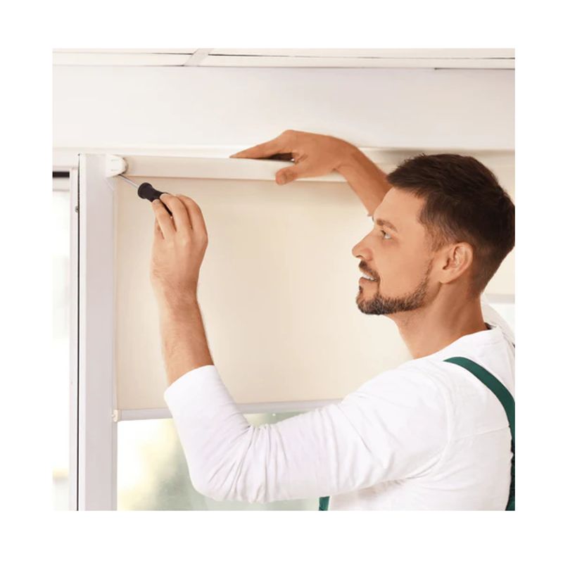 GENERICO - Cortinas Roller Enrollable Black Out 90cmx200cm