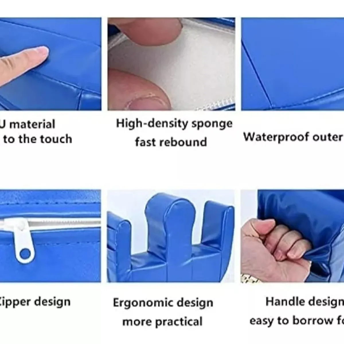 MUNDO MAGIA - Cojín Ortopédico En U Mover Girar Pacientes O Adulto Mayor