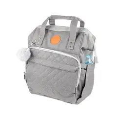 INFANTI - Mochila Pañalera Open Gris