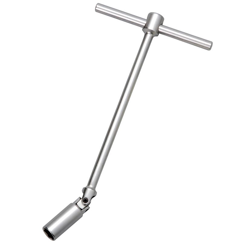 BAHCO - Llave Saca Bujias 14mm Hexagonal Articulada Con Goma Bahco