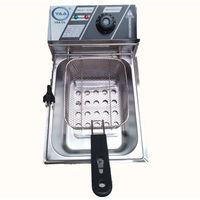 Freidora Industrial Eléctrica 6 L Acero Inoxidable 220v-240.