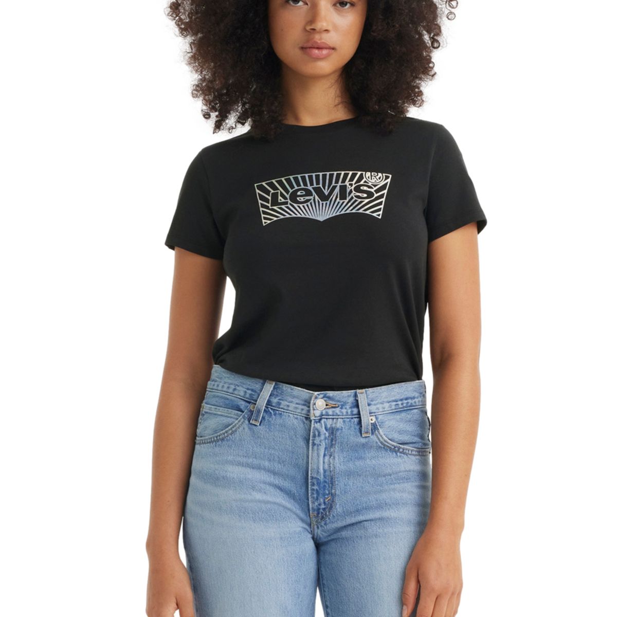LEVIS - Polera Mujer Regular Fit Negro Levis