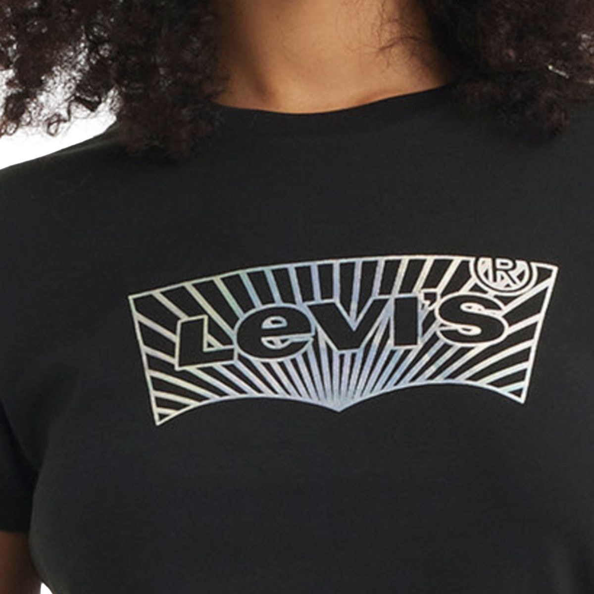 LEVIS - Polera Mujer Regular Fit Negro Levis