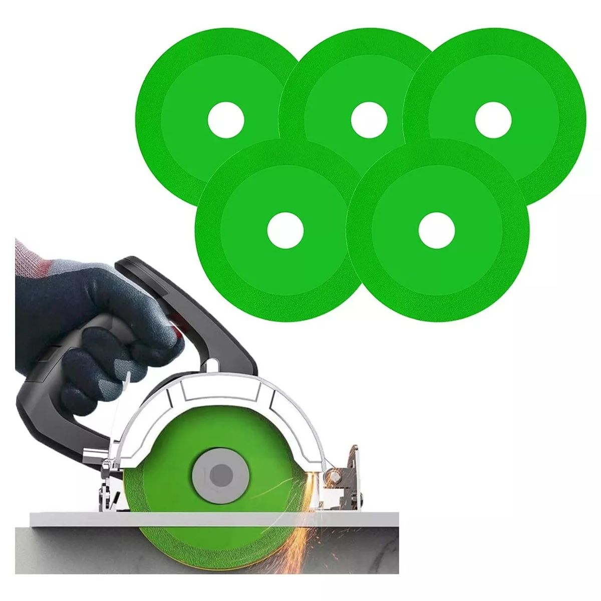 ATURE - 5u Disco De Corte Vidrio Para Amoladora Angular 100x15x2223