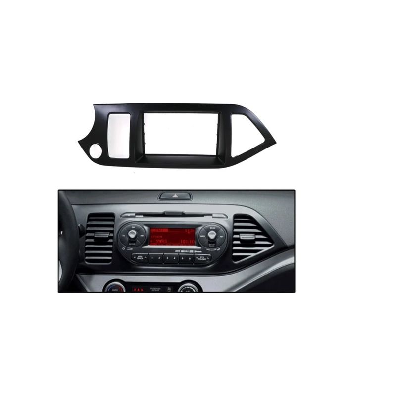 KIA - Adaptador Bisel Radio Kia Morning 2011 a 2015 de 7 pulgadas