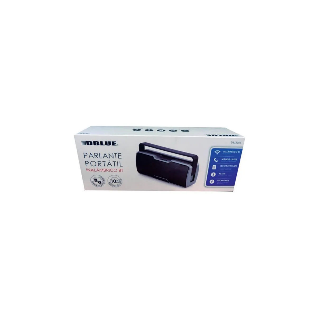 DBLUE - Parlante Bluetooth Portátil Con Radio - SC