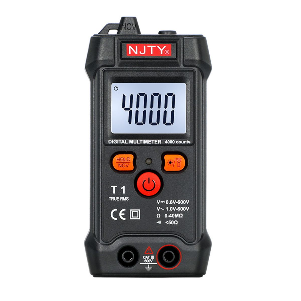 CRUSEC - Tester Multímetro Digital Inteligente Amperaje Y Voltaje T1