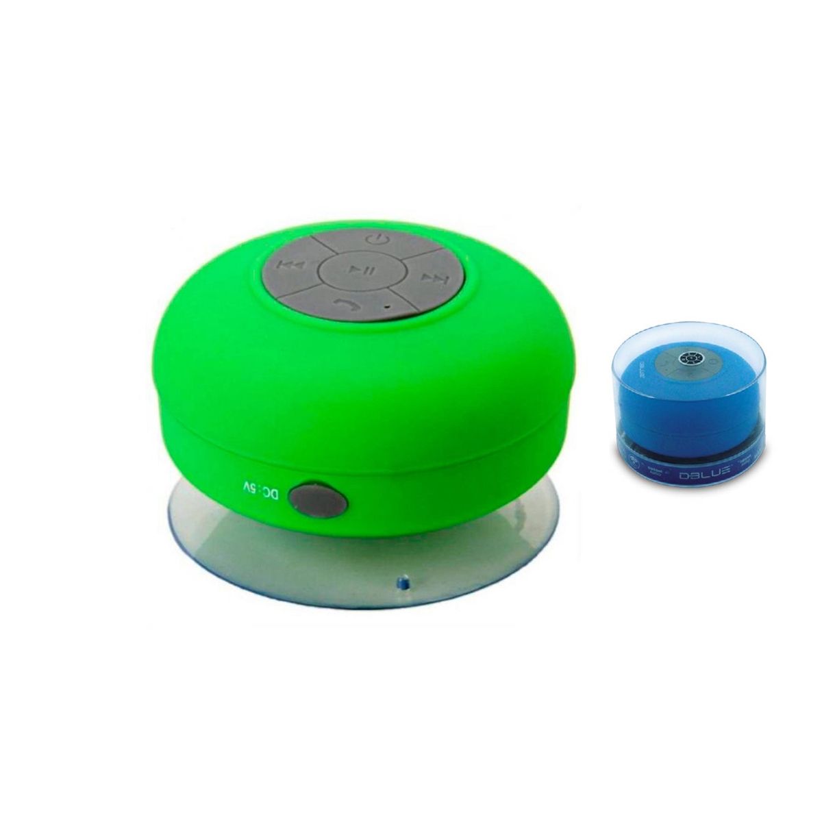 DBLUE - Parlante Ducha Bluetooth Portátil 3w Verde - SC