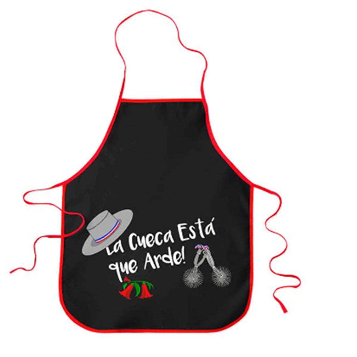 GENERICO - Delantal De Tela Cocina Asado Fiesta Patrias Jp Ideas