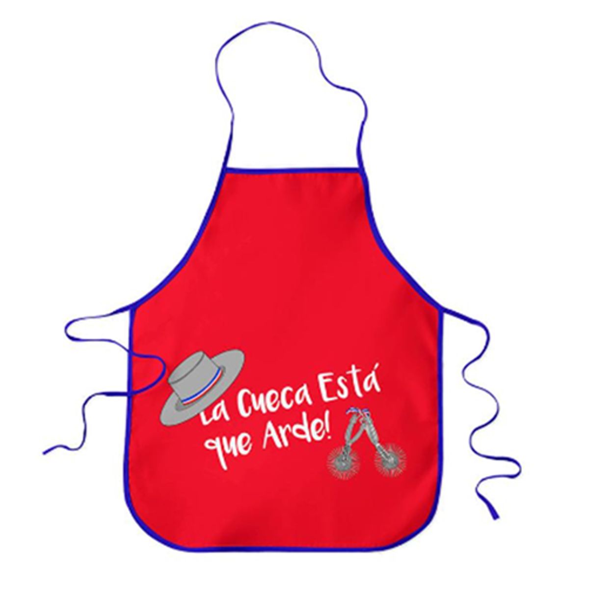 GENERICO - Delantal De Tela Cocina Asado Fiesta Patrias Jp Ideas