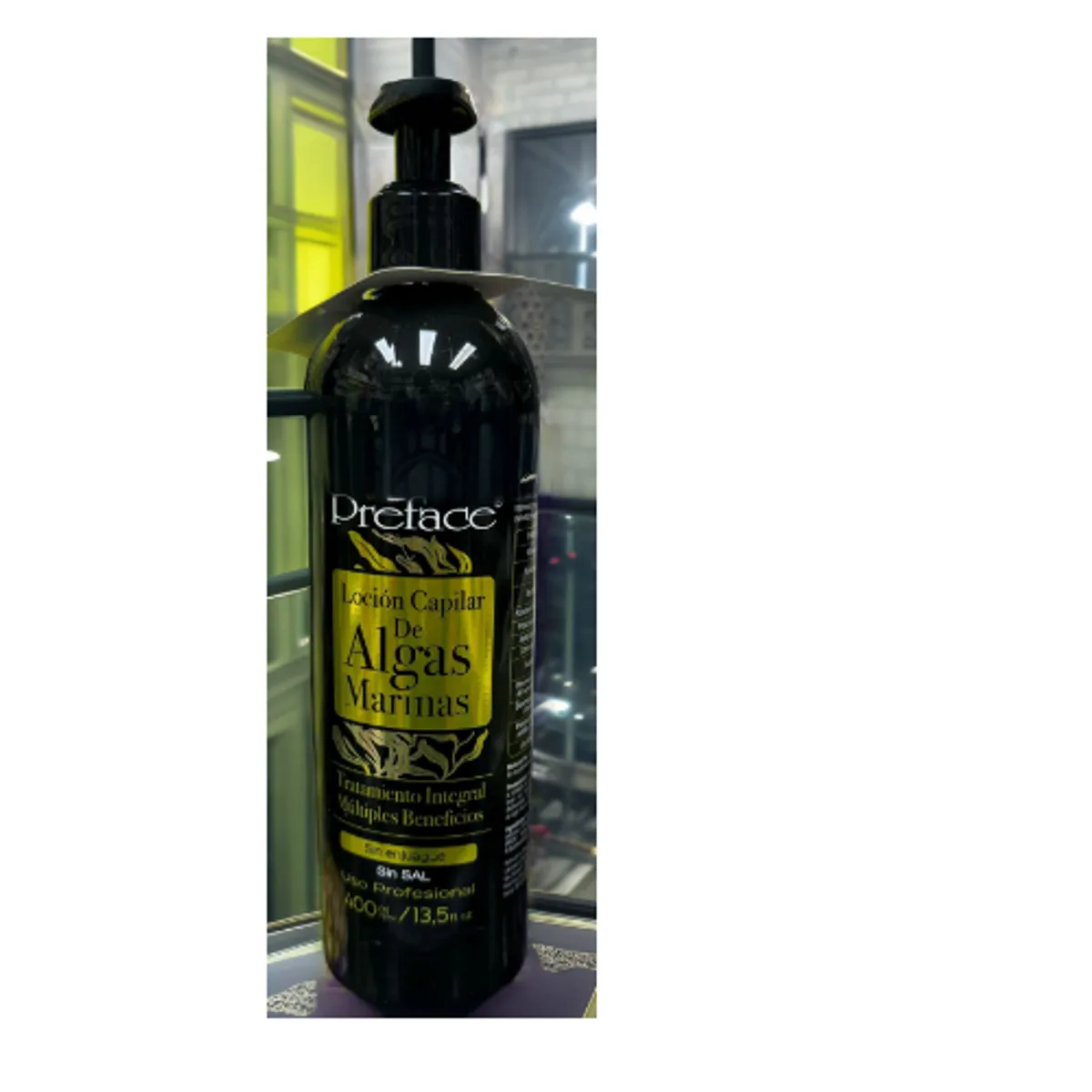 GENERICO - Locion Capilar de Algas Marinas Tratamiento Multiples Beneficios 400 ml