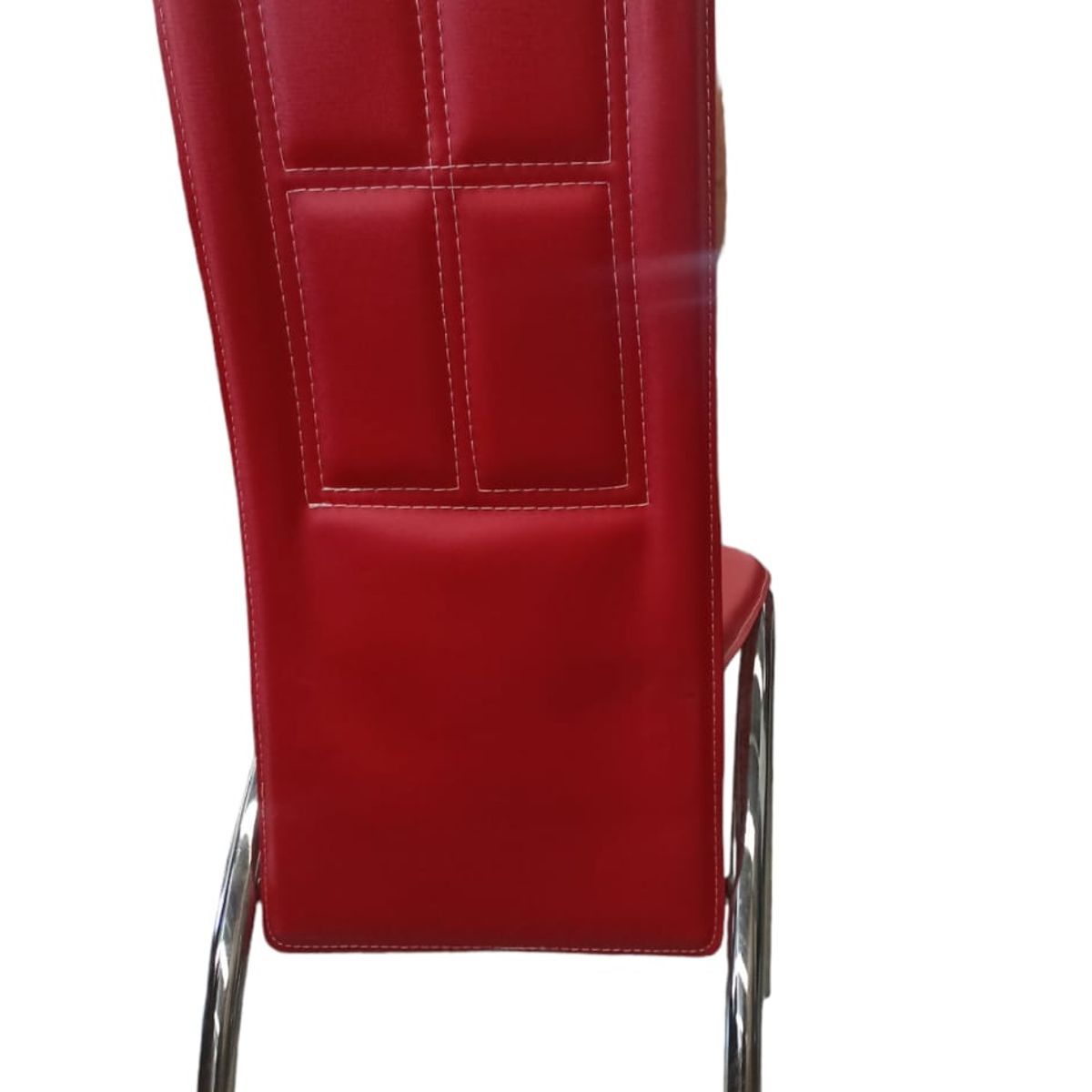 HUA YU LTDA MUEBLES DE CRISTAL - Pack 6 Sillas Rojas Para Comedor