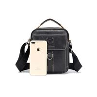 Bolso de cuero hombro Bullcaptain modelo Djb 038