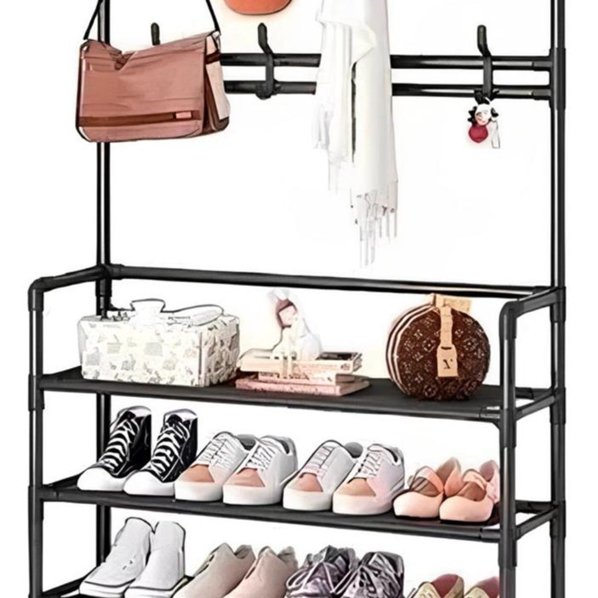 GENERICO - Colgador organizador zapatos armario perchero 60cm ancho