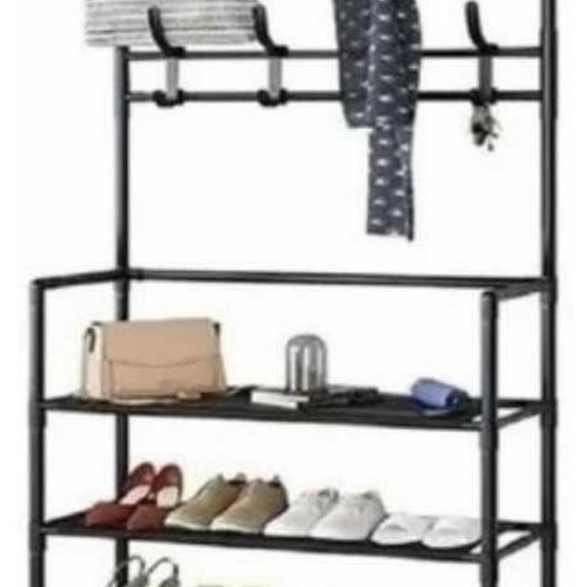 GENERICO - organizador colgador zapatos armario perchero 80cm ancho