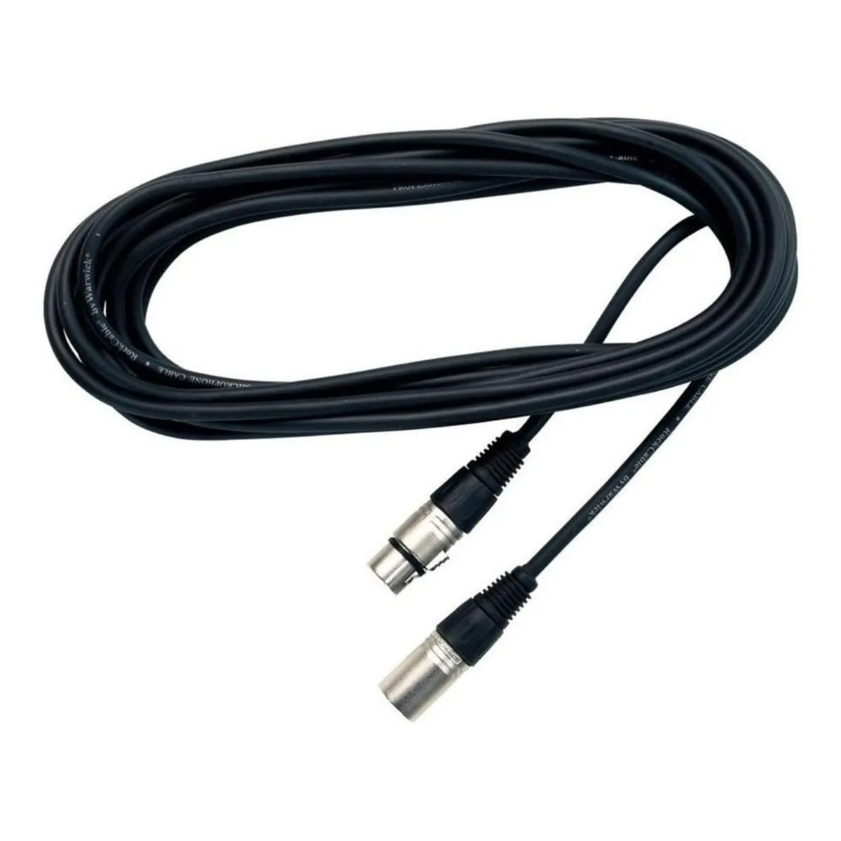 ROCKBAG - RCL30305D7 BK CABLE MICROFONO 5M ROCKCABLE
