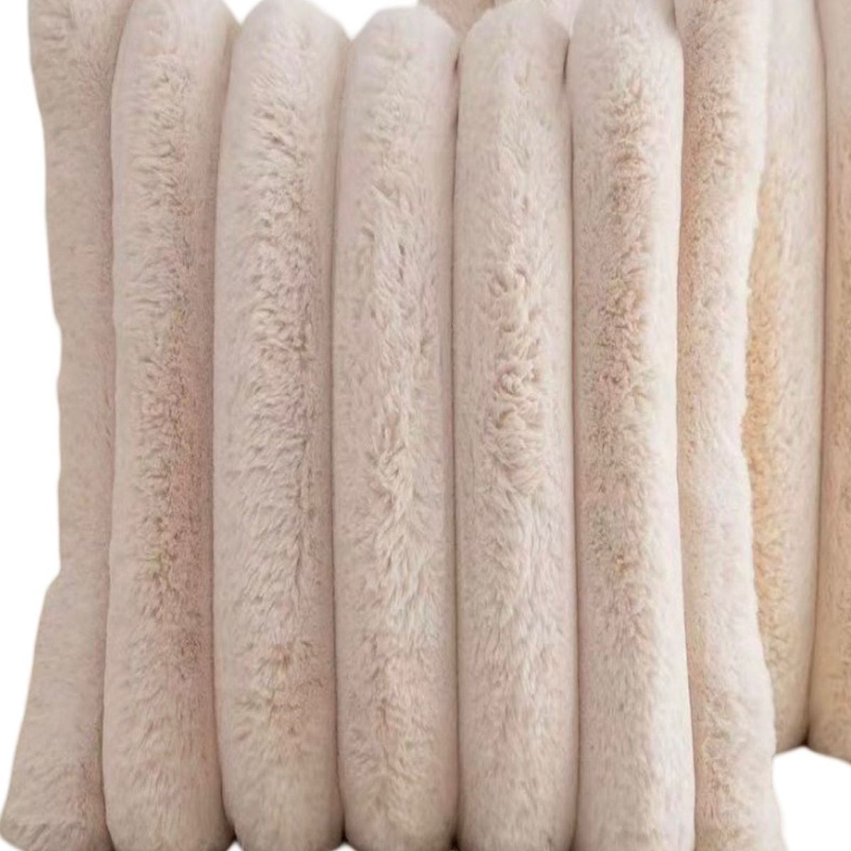 GENERICO - Juego de 2 Fundas de Cojín Plush-Rosa