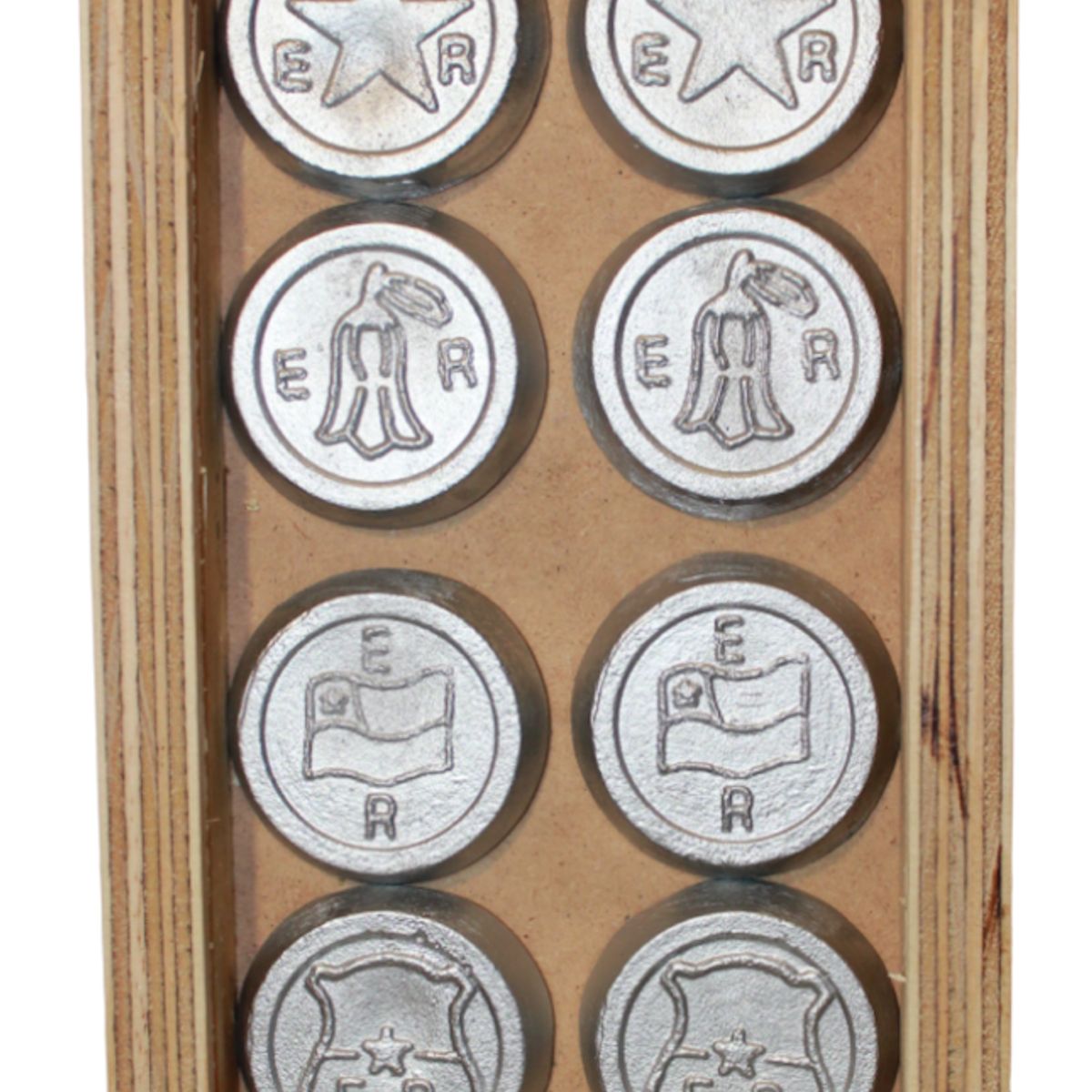 GENERICO - Caja de Tejos Diferenciados por Jugador 400gr