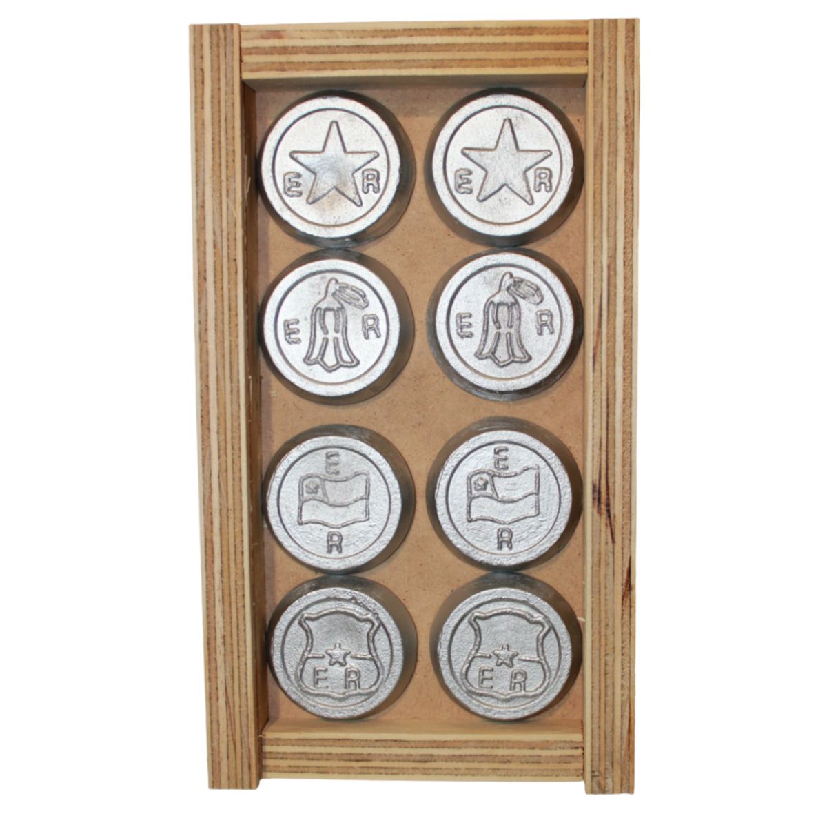 GENERICO - Caja de Tejos Diferenciados por Jugador 400gr