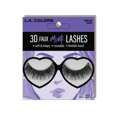 GENERICO - LA COLORS PESTAÑAS POSTIZAS 3D FAUX MINK LASHES DREW